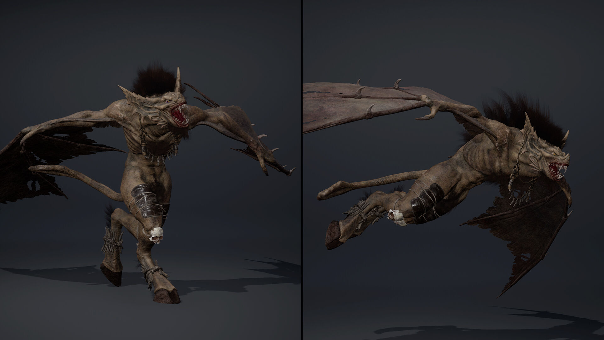 Embermoan 1 Low-poly 3D model_14