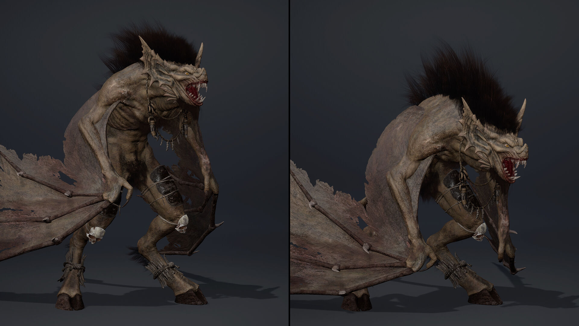 Embermoan 1 Low-poly 3D model_13