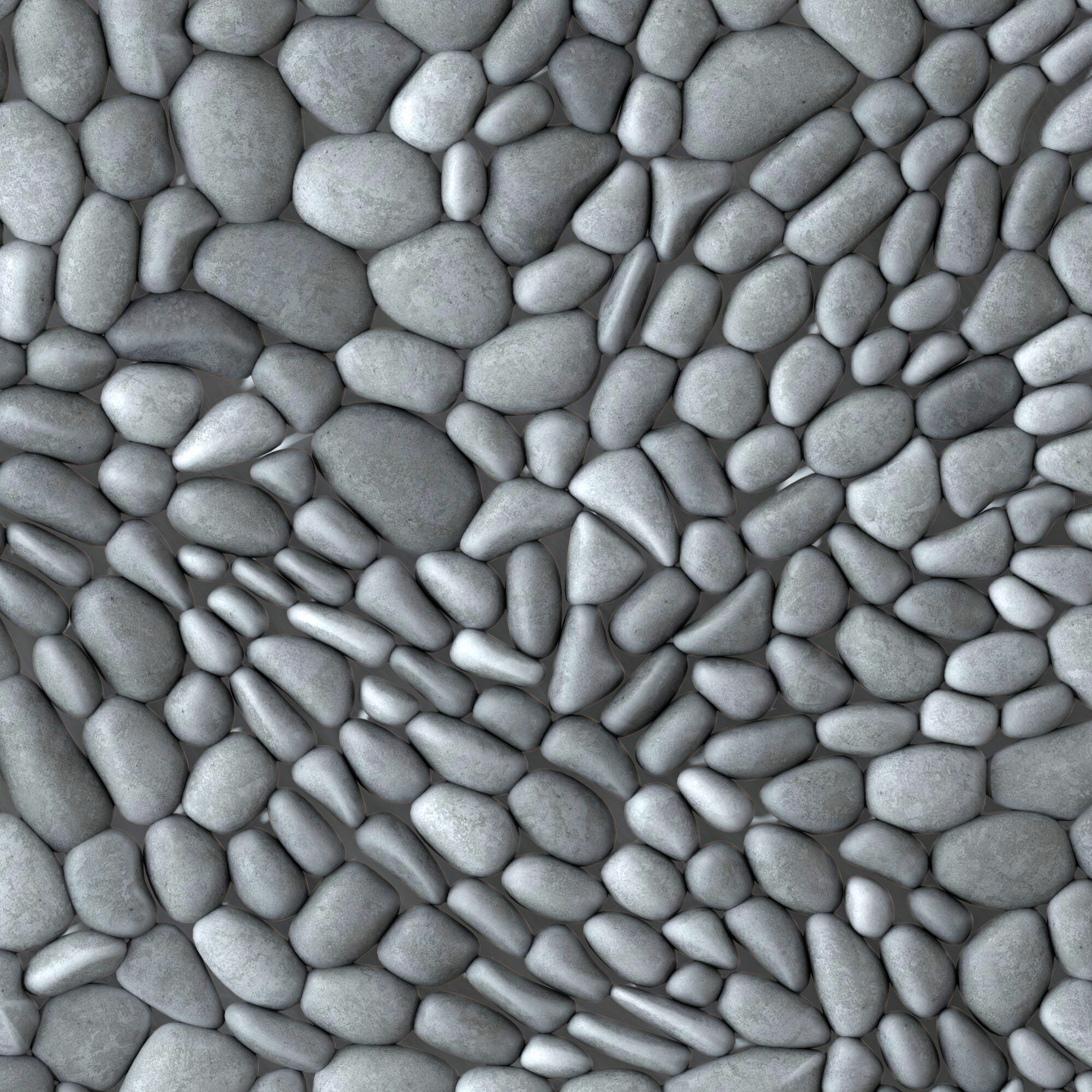 Stone decor n137 3D model_2