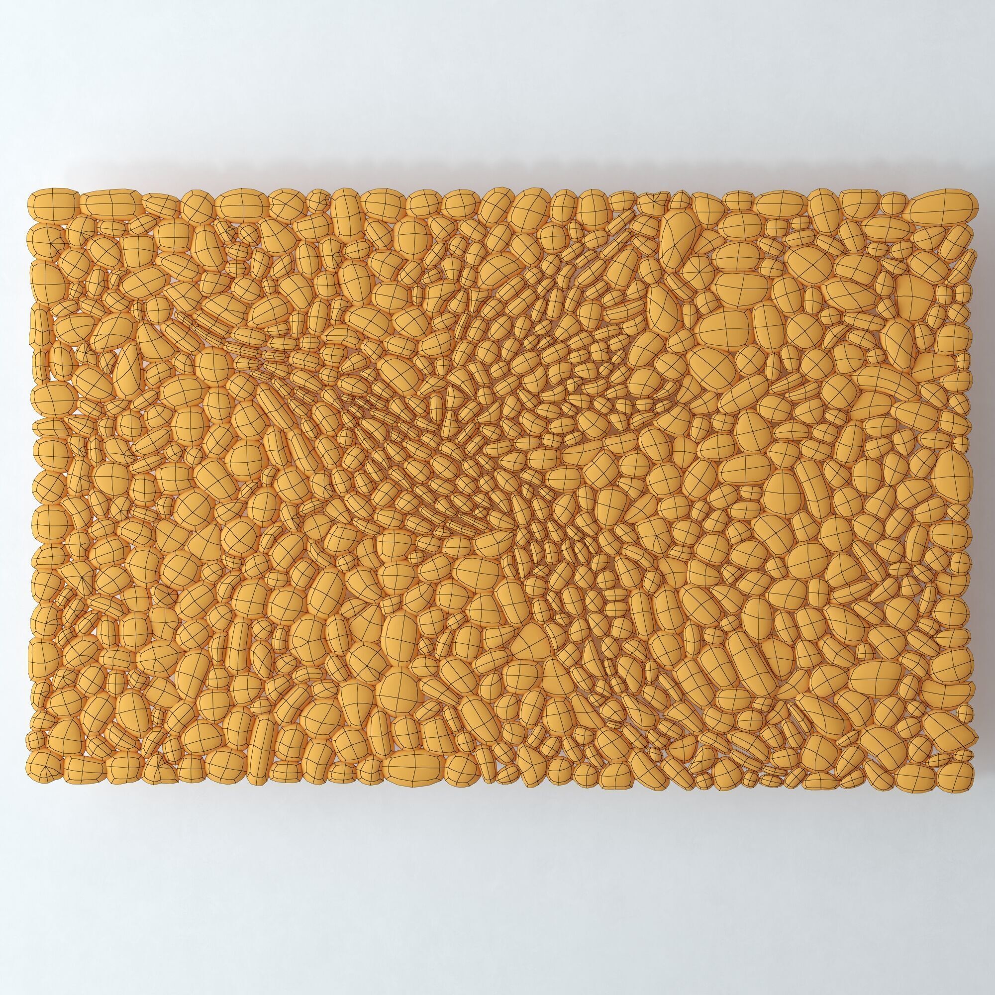 Stone decor n137 3D model_4