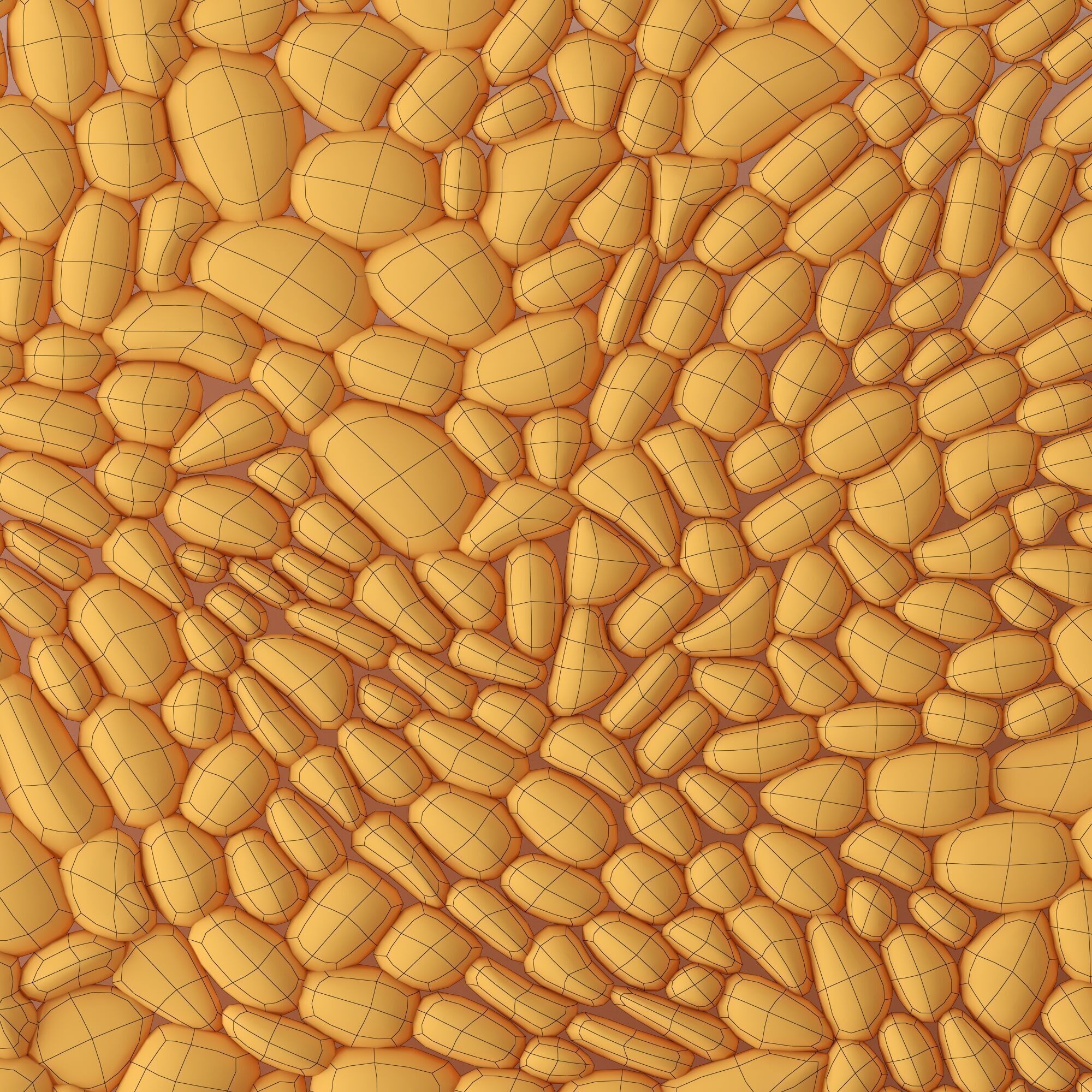 Stone decor n137 3D model_5