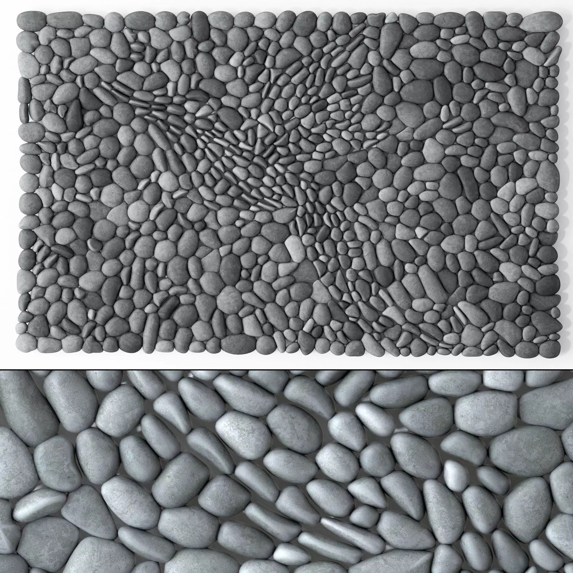 Stone decor n137 3D model_0