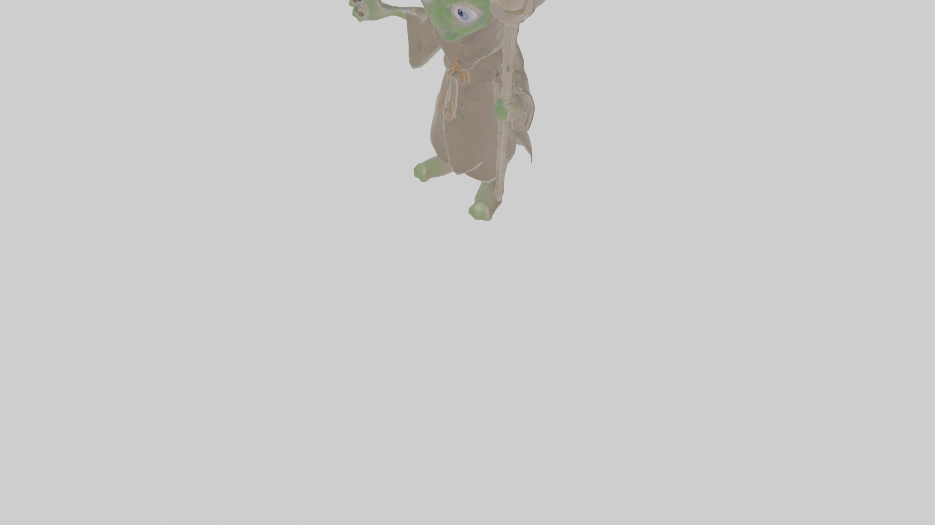 Cartoon Edgar the Emissary of Eldritch Echoes Model Low-poly 3D model_5