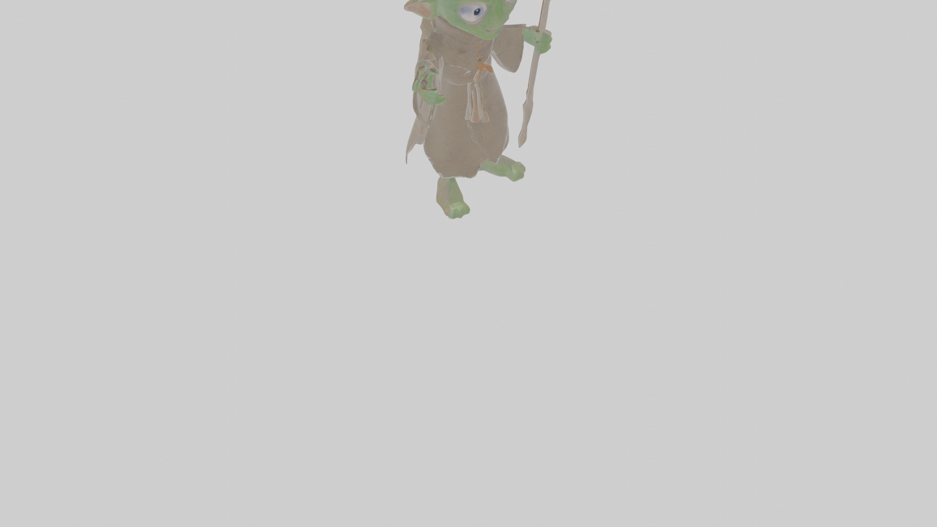 Cartoon Edgar the Emissary of Eldritch Echoes Model Low-poly 3D model_6