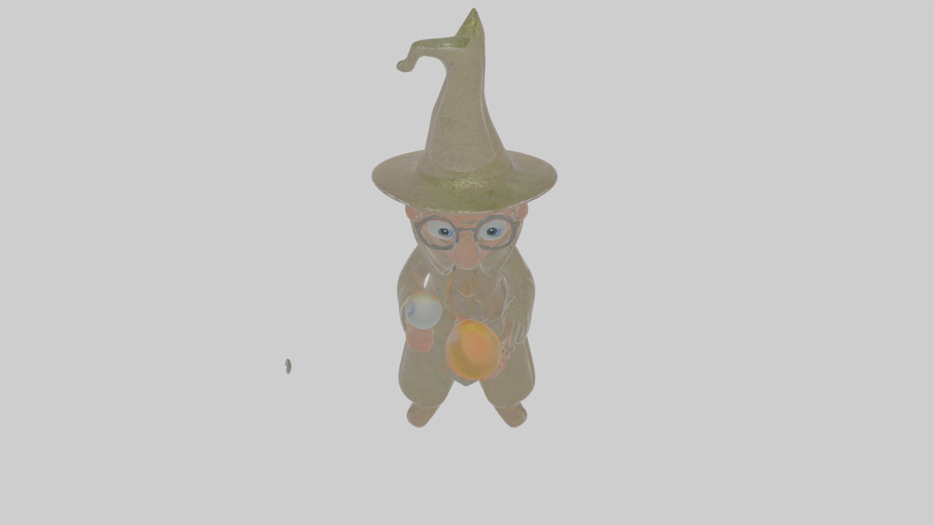 Cartoon Edgar the Examiner of Eldritch Eggs Model Low-poly 3D model_24