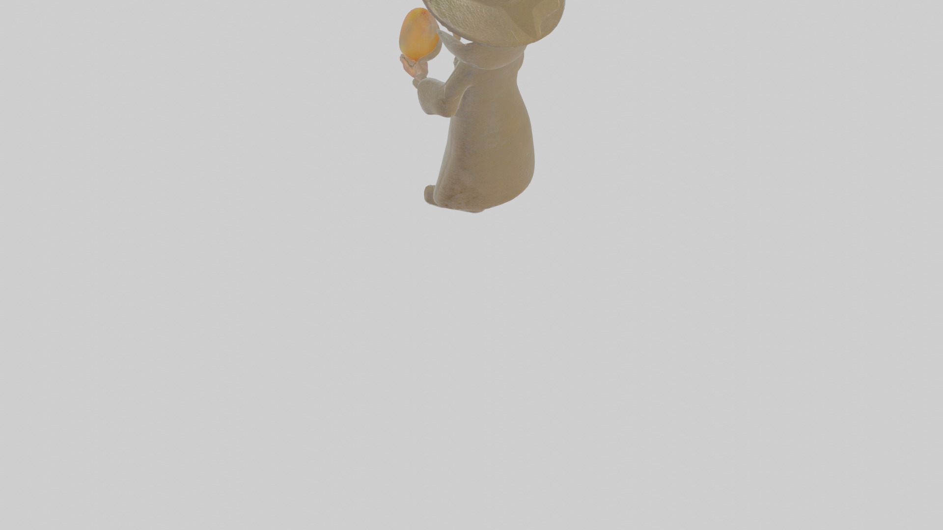 Cartoon Edgar the Examiner of Eldritch Eggs Model Low-poly 3D model_4