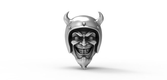 Demon Wear Helm 3D model