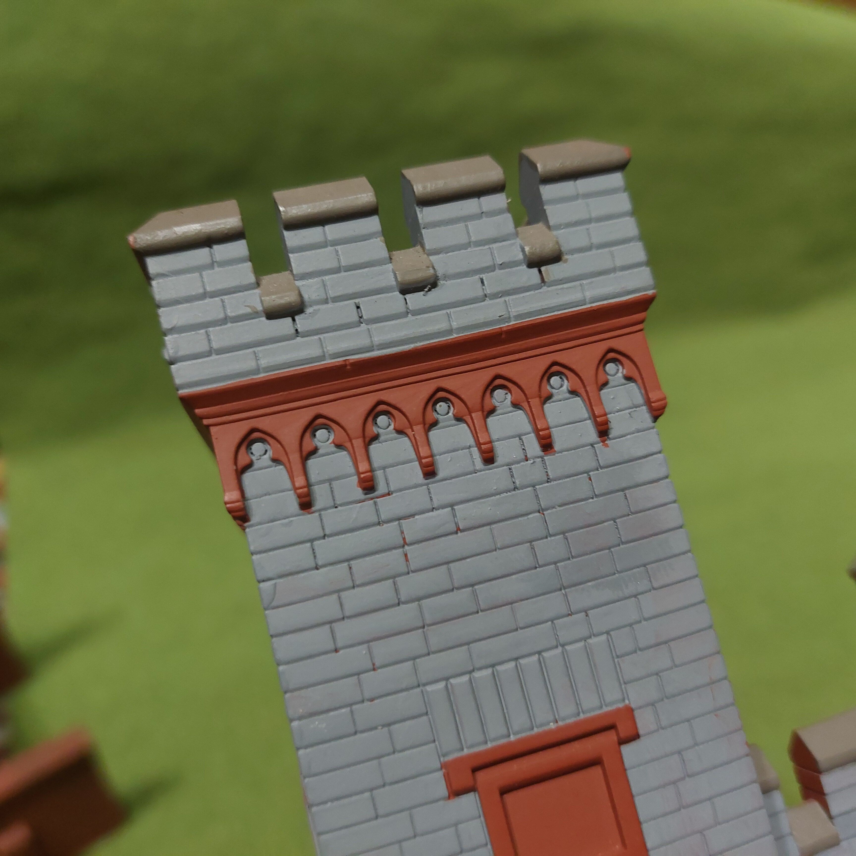 H0 scale German Tunnel Portal Weilburg North - resin 3D print model_5