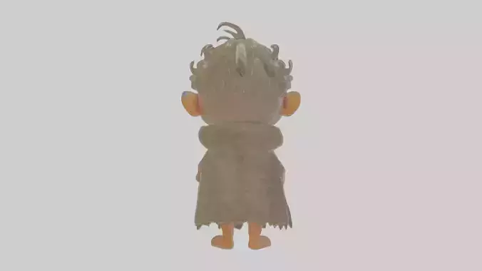 Cartoon Edgar the Observer of Occult Oddities Model