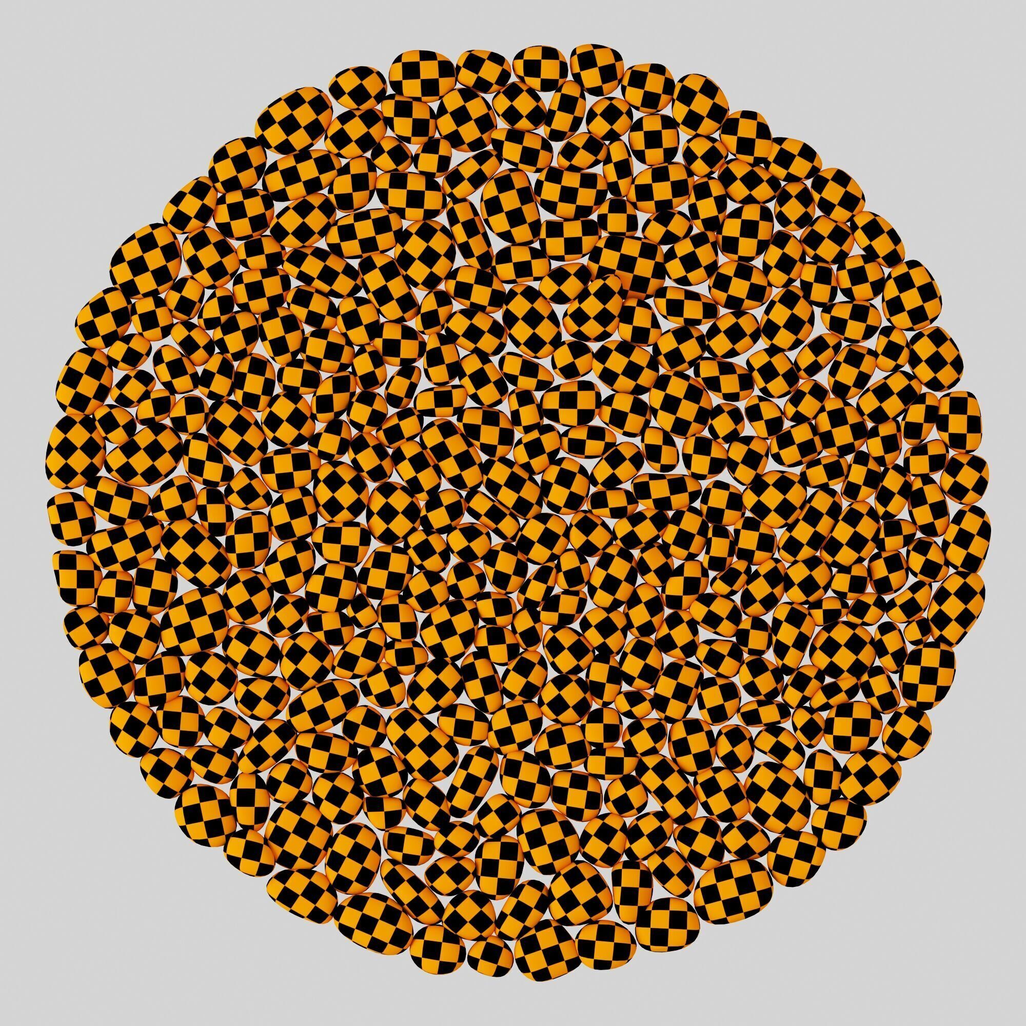 Stone decor n126 3D model_5