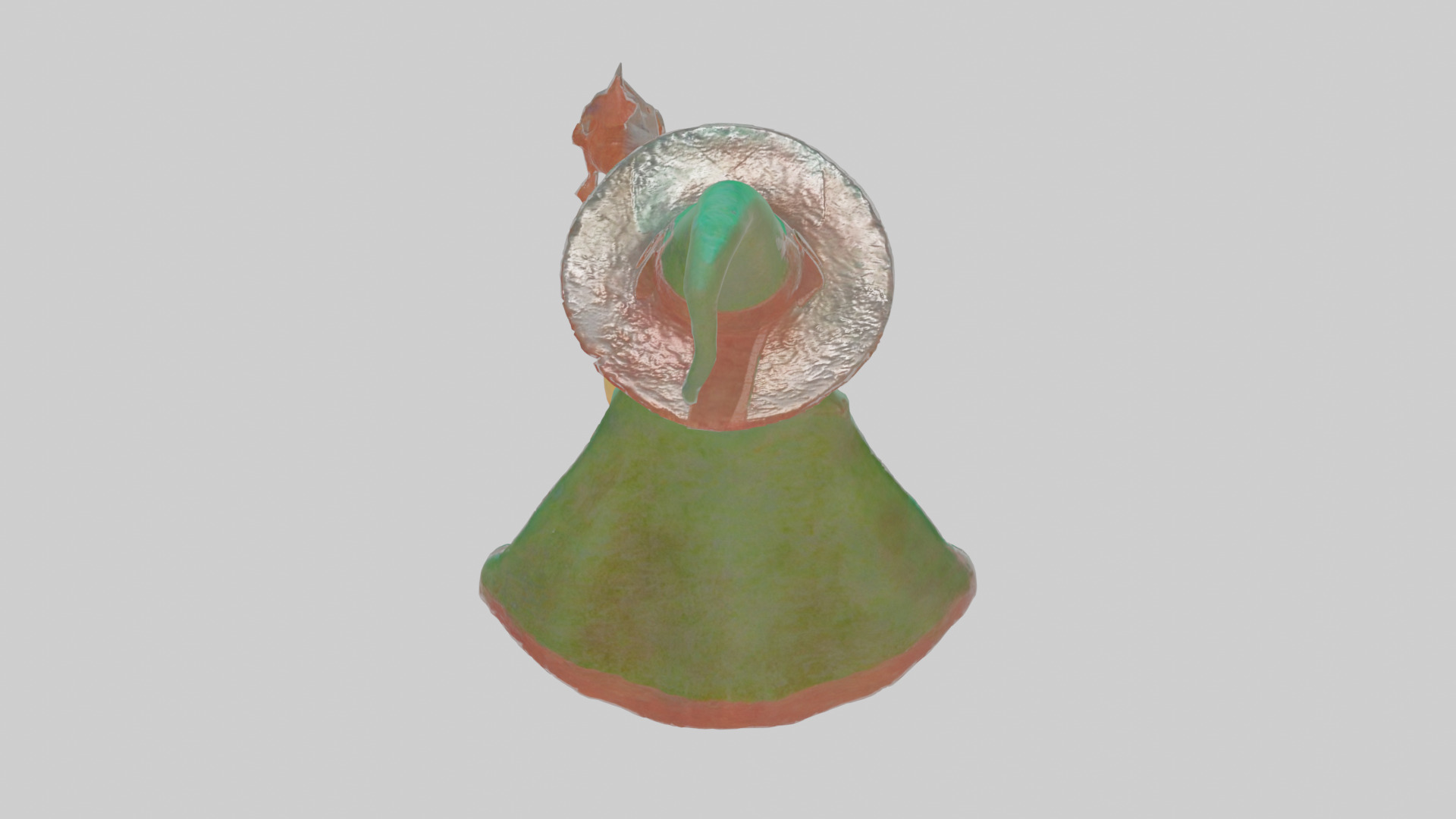 Cartoon Esmeralda the Enforcer of Eerie Edicts Model Low-poly 3D model_25