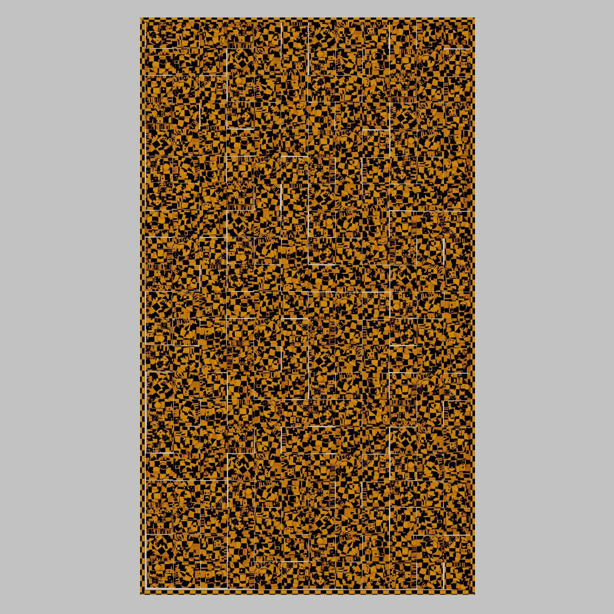 Stone decor n122 3D model_6