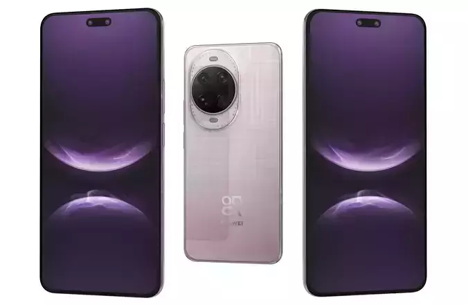 Huawei nova 14 Ultra Flowing Light Purple 3D model