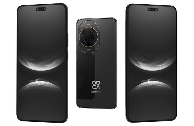 Huawei nova 14 Ultra Radiant Gold Black 3D model