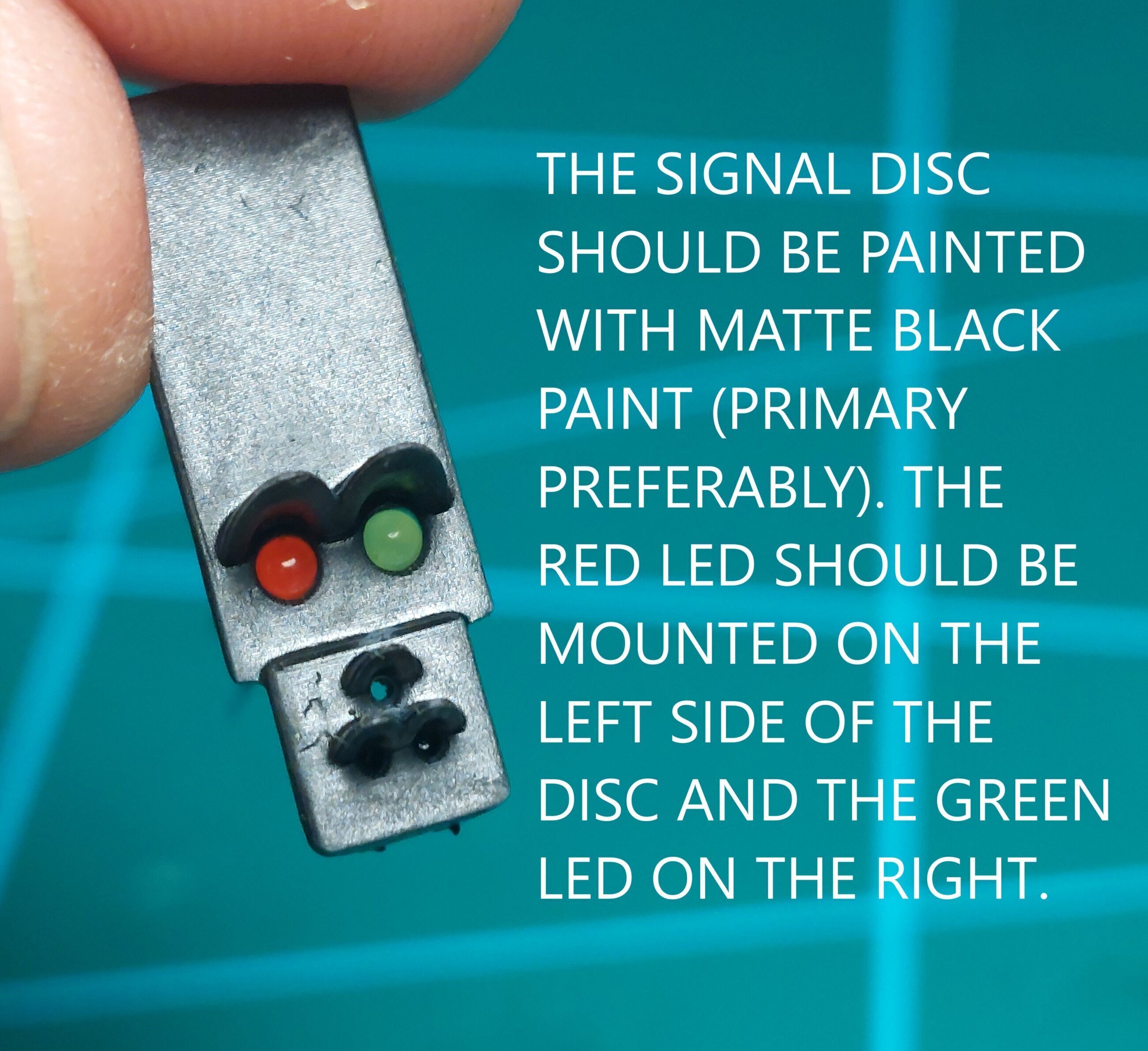 H0 scale DB HV Blocksignal Hp0 Hp1 - resin 3D print model_6