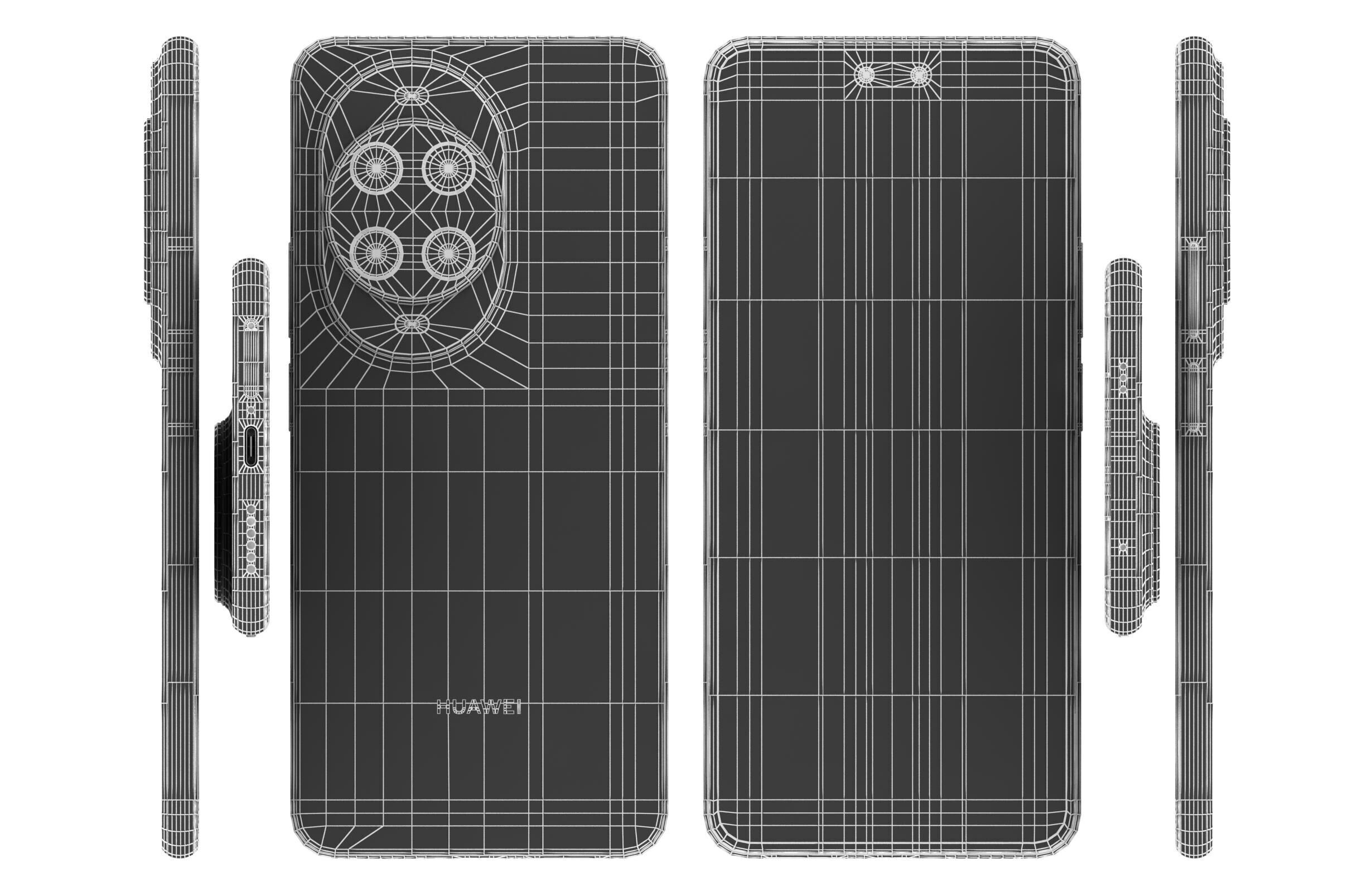 Huawei nova 14 Ultra All Colors 3D model_20