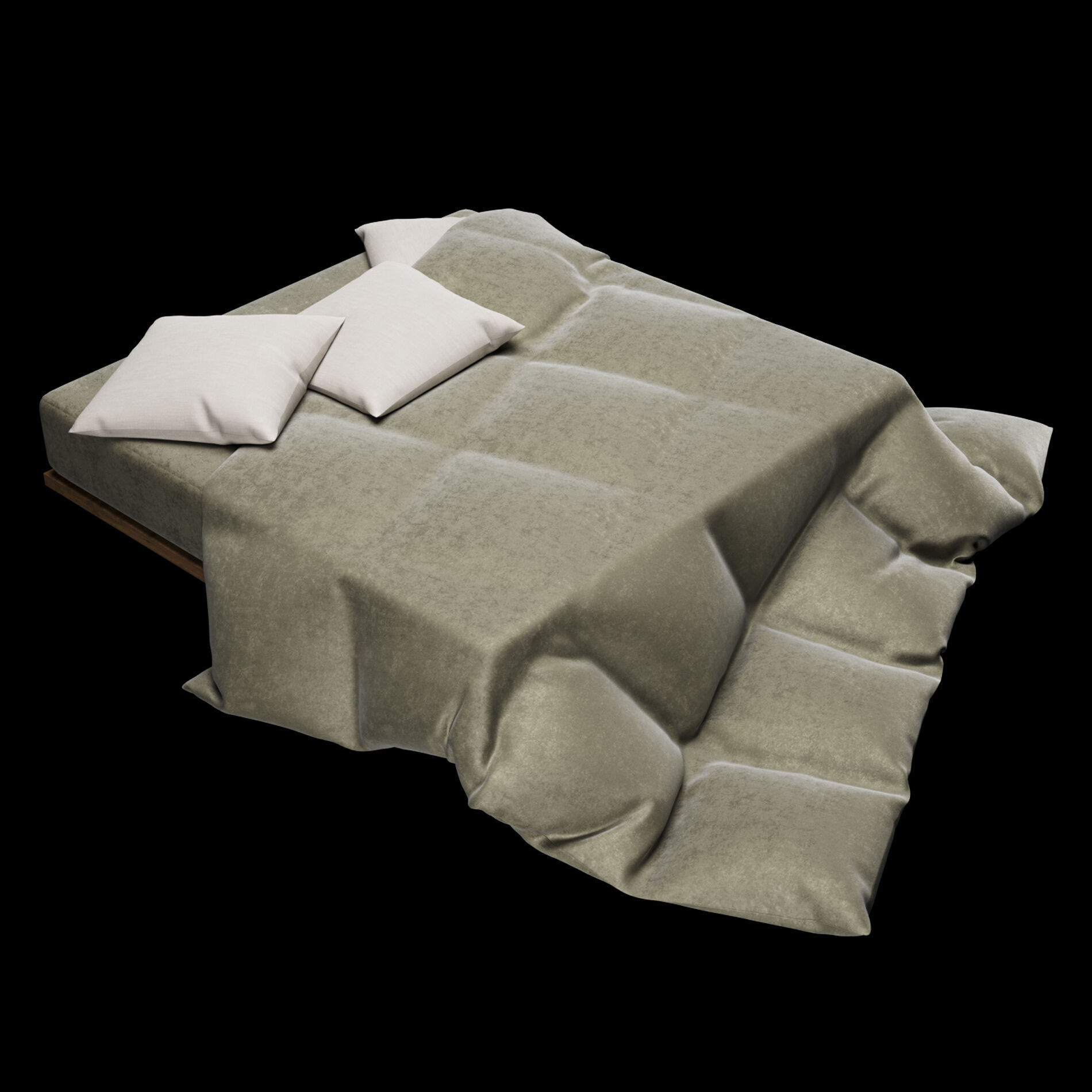 Bed Sheets Pack 02 3D model_21