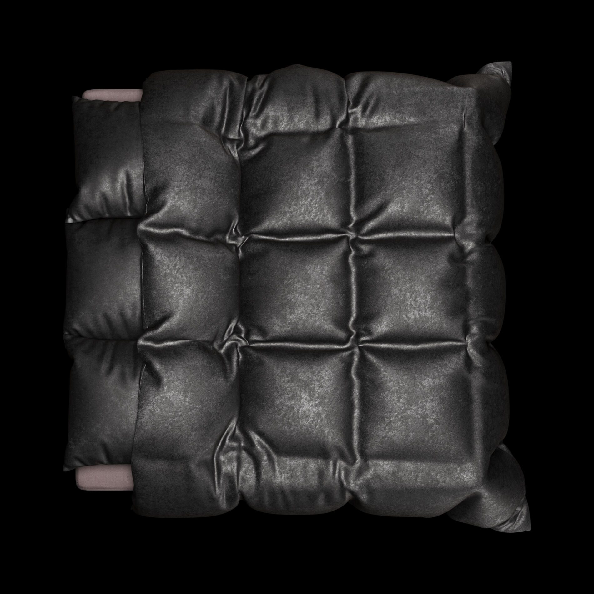 Bed Sheets Pack 02 3D model_4