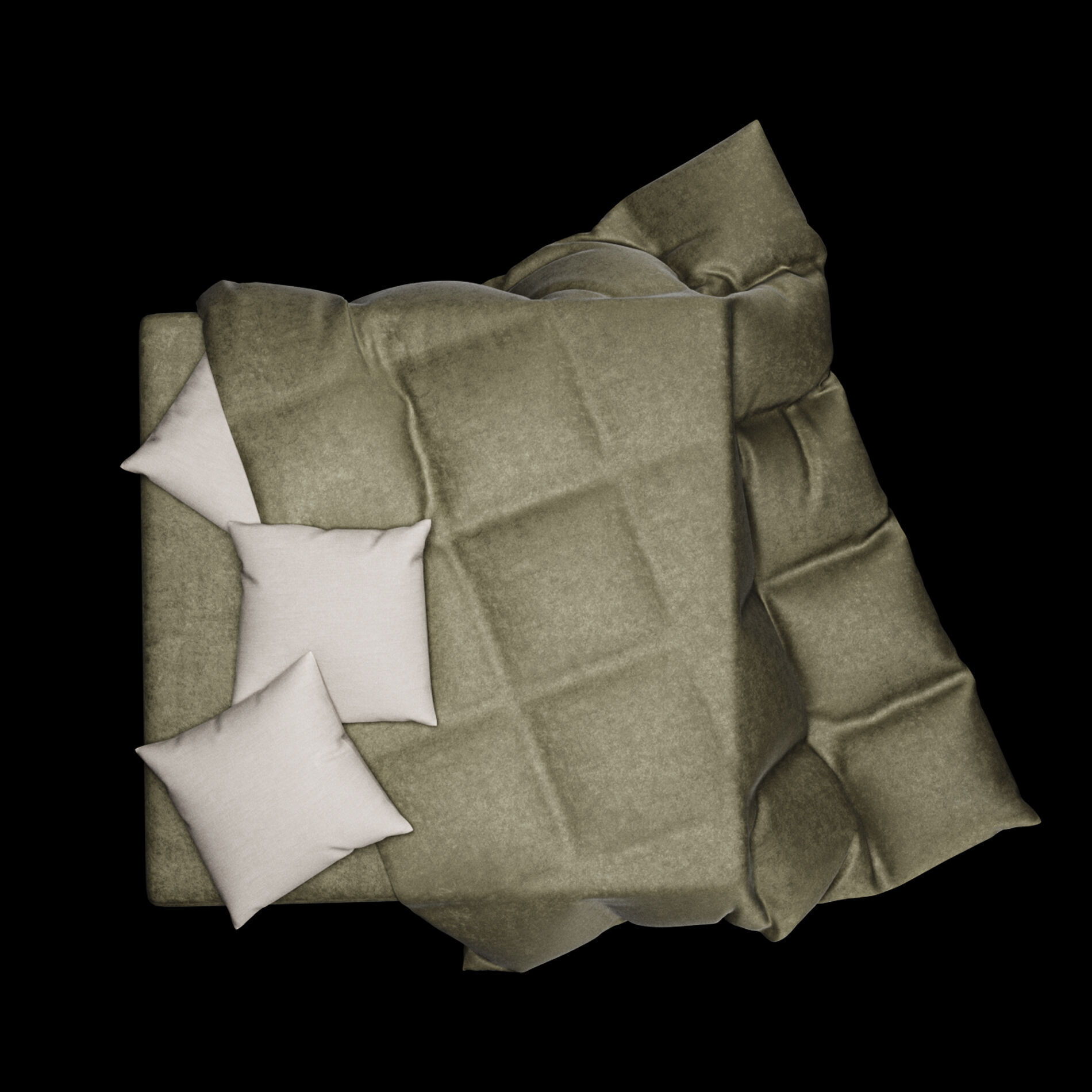 Bed Sheets Pack 02 3D model_24