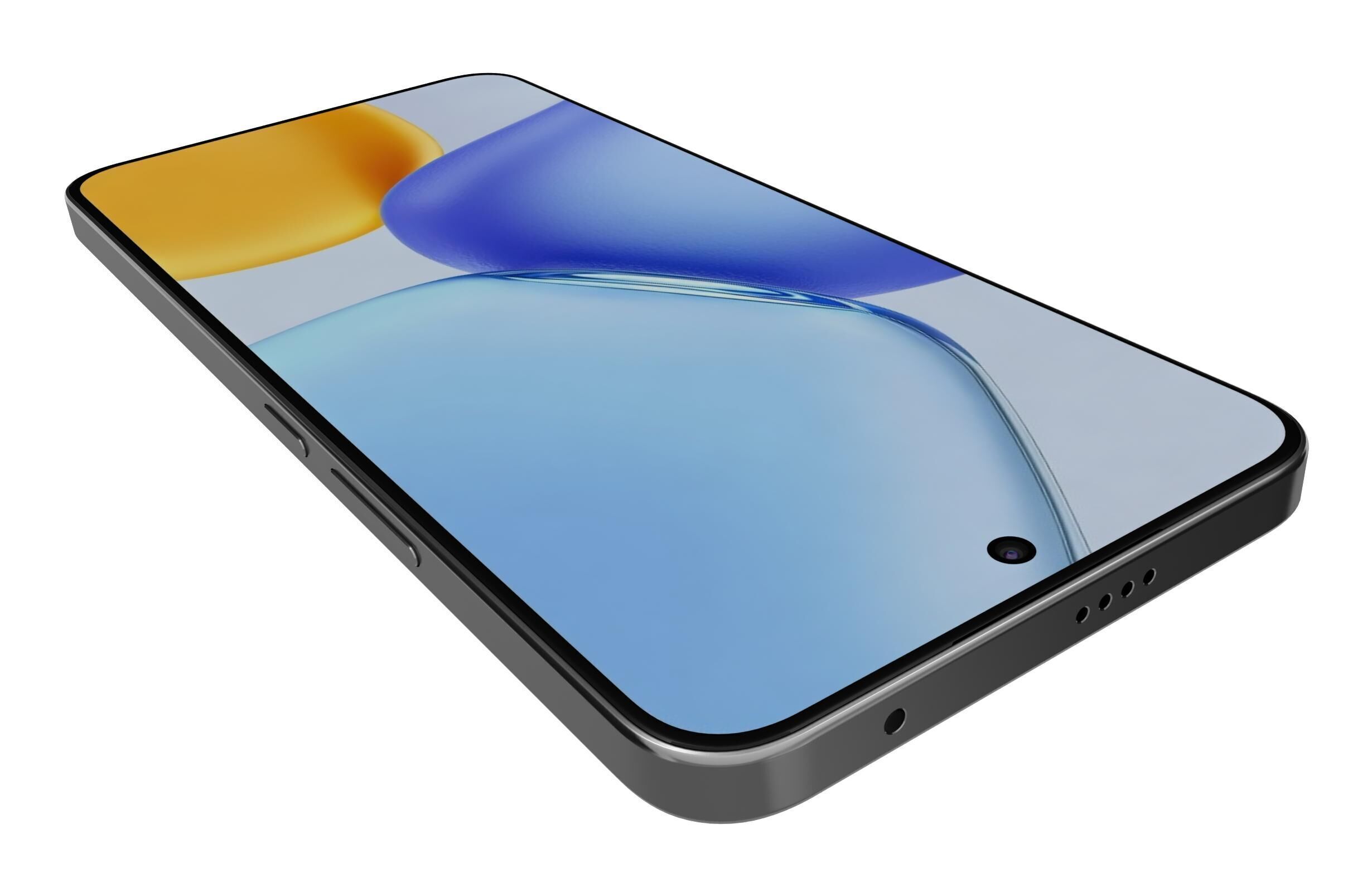 Honor X60 GT Black 3D model_13