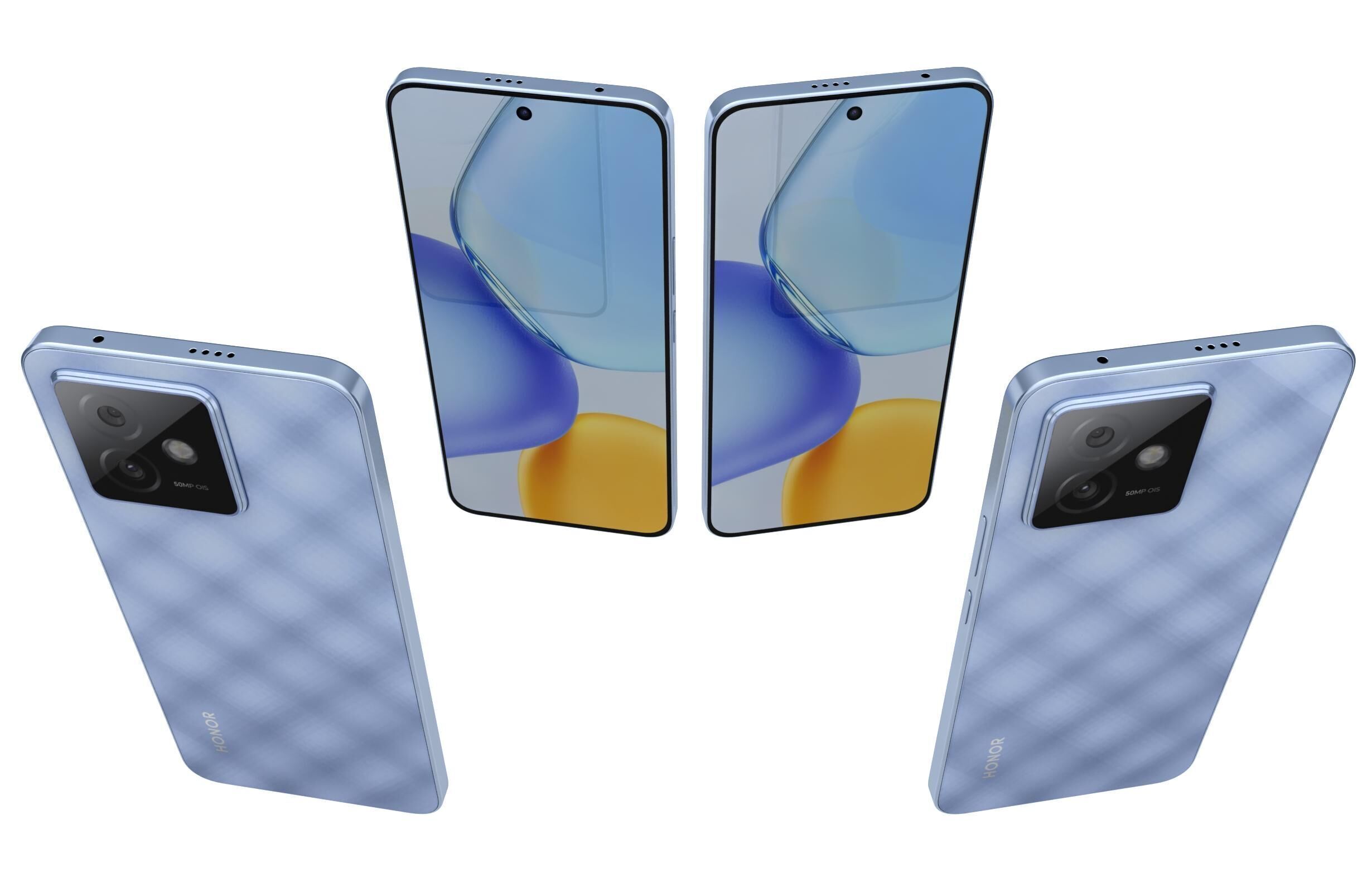 Honor X60 GT All Colors 3D model_15