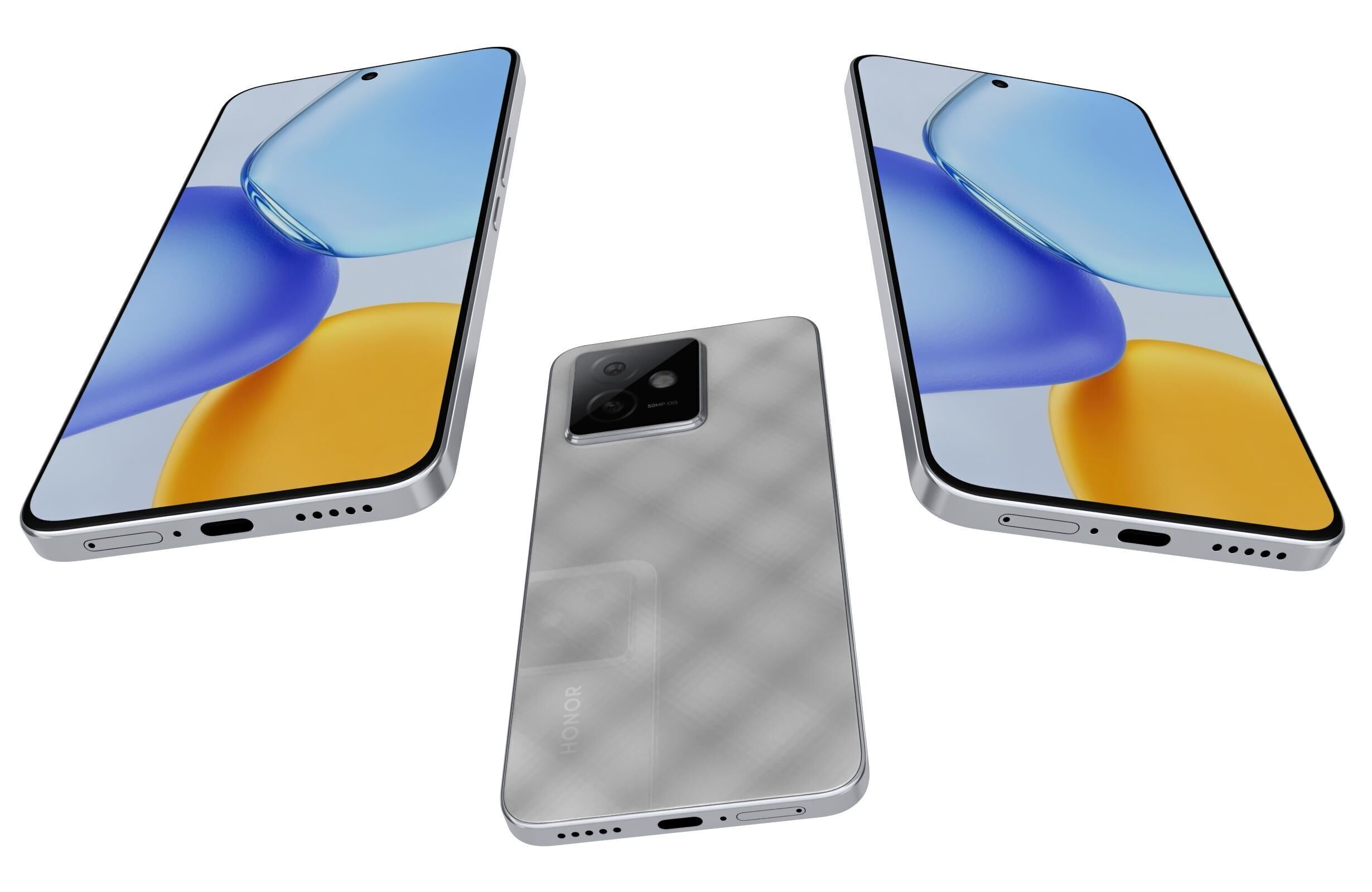 Honor X60 GT All Colors 3D model_3