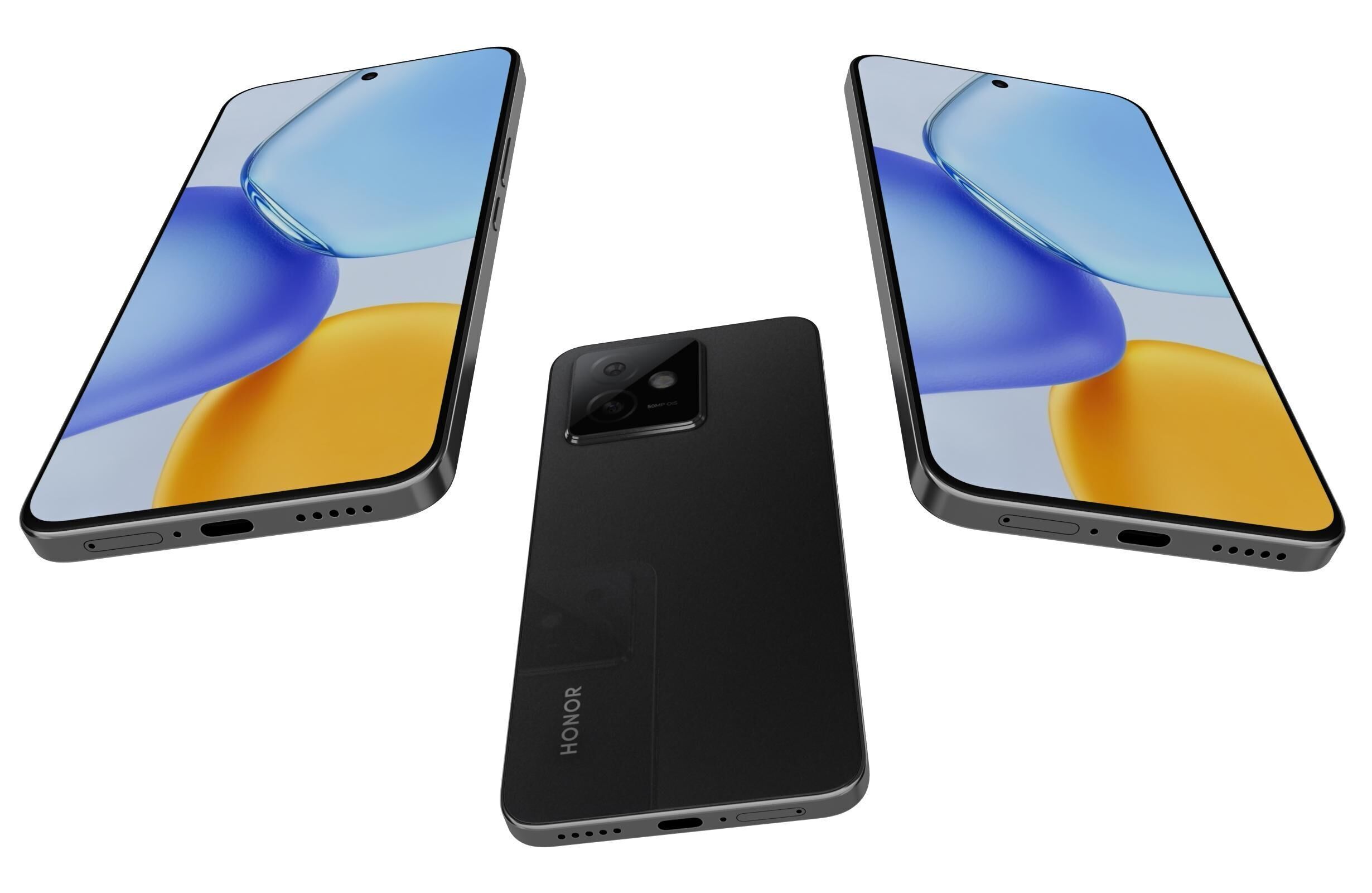 Honor X60 GT All Colors 3D model_8