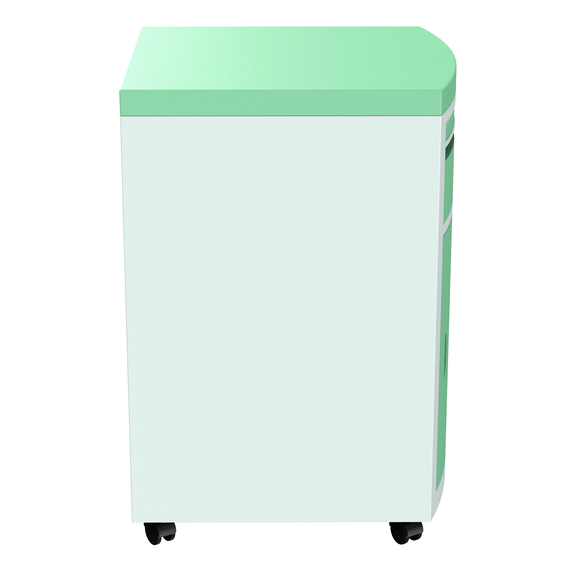 Hospital Bedside Table Low-poly 3D model_37