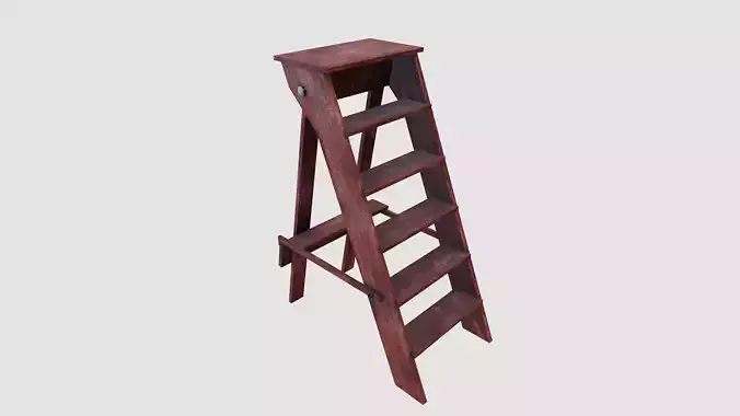 Wooden Stepladder