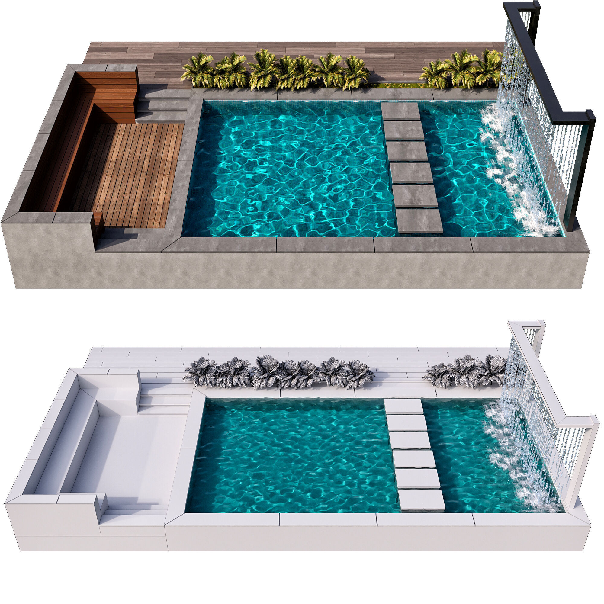 SWIMMING POOL NO69 A 3D model_12