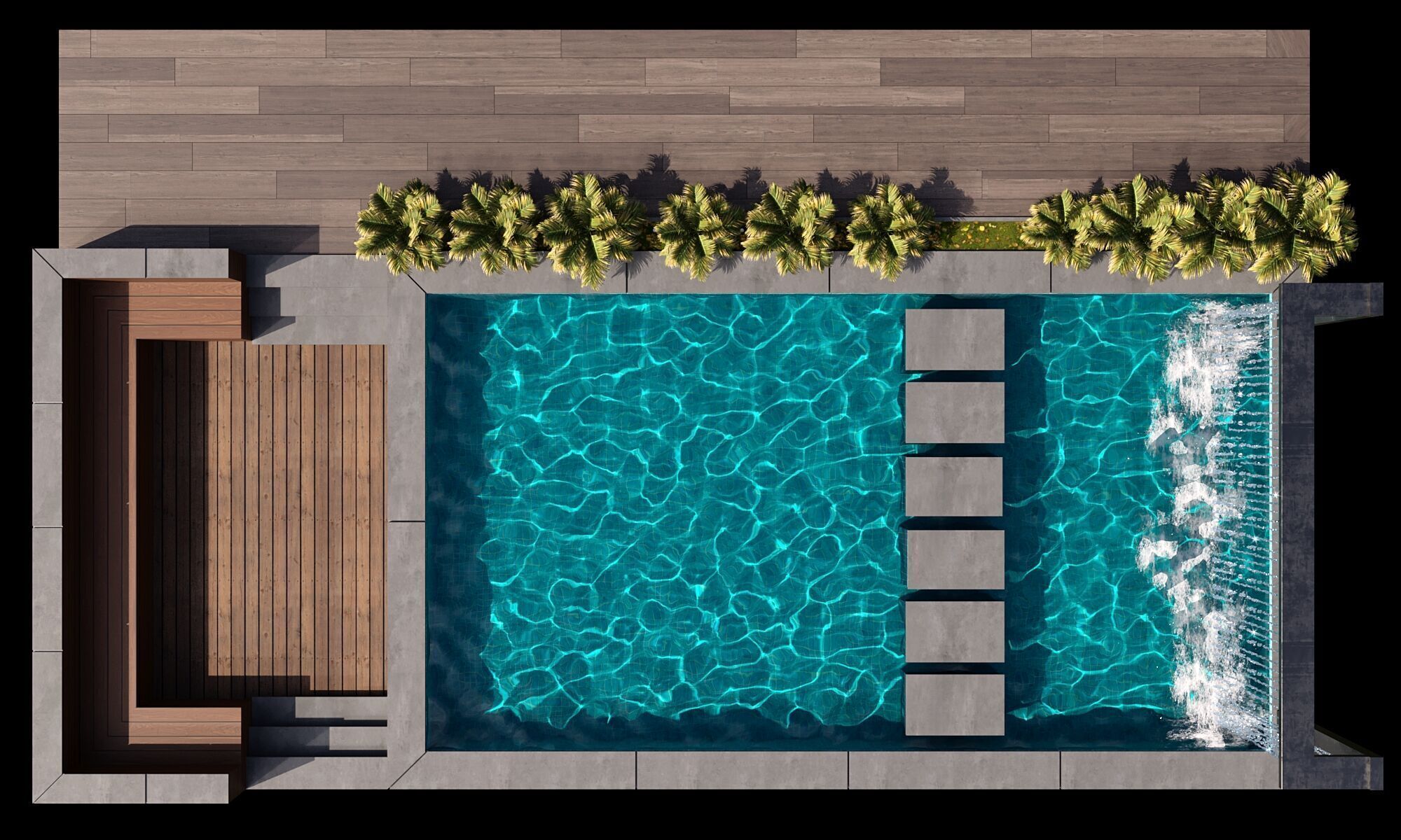 SWIMMING POOL NO69 A 3D model_5