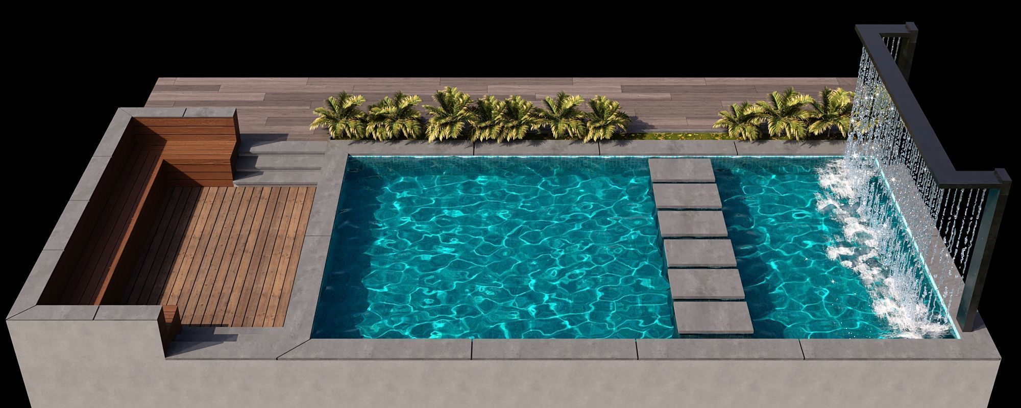 SWIMMING POOL NO69 A 3D model_3