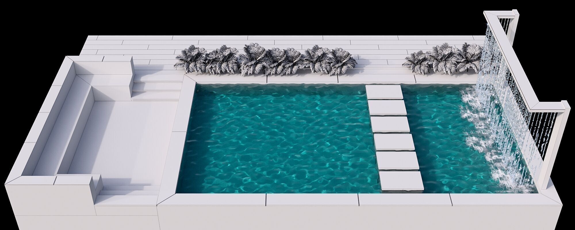 SWIMMING POOL NO69 A 3D model_13