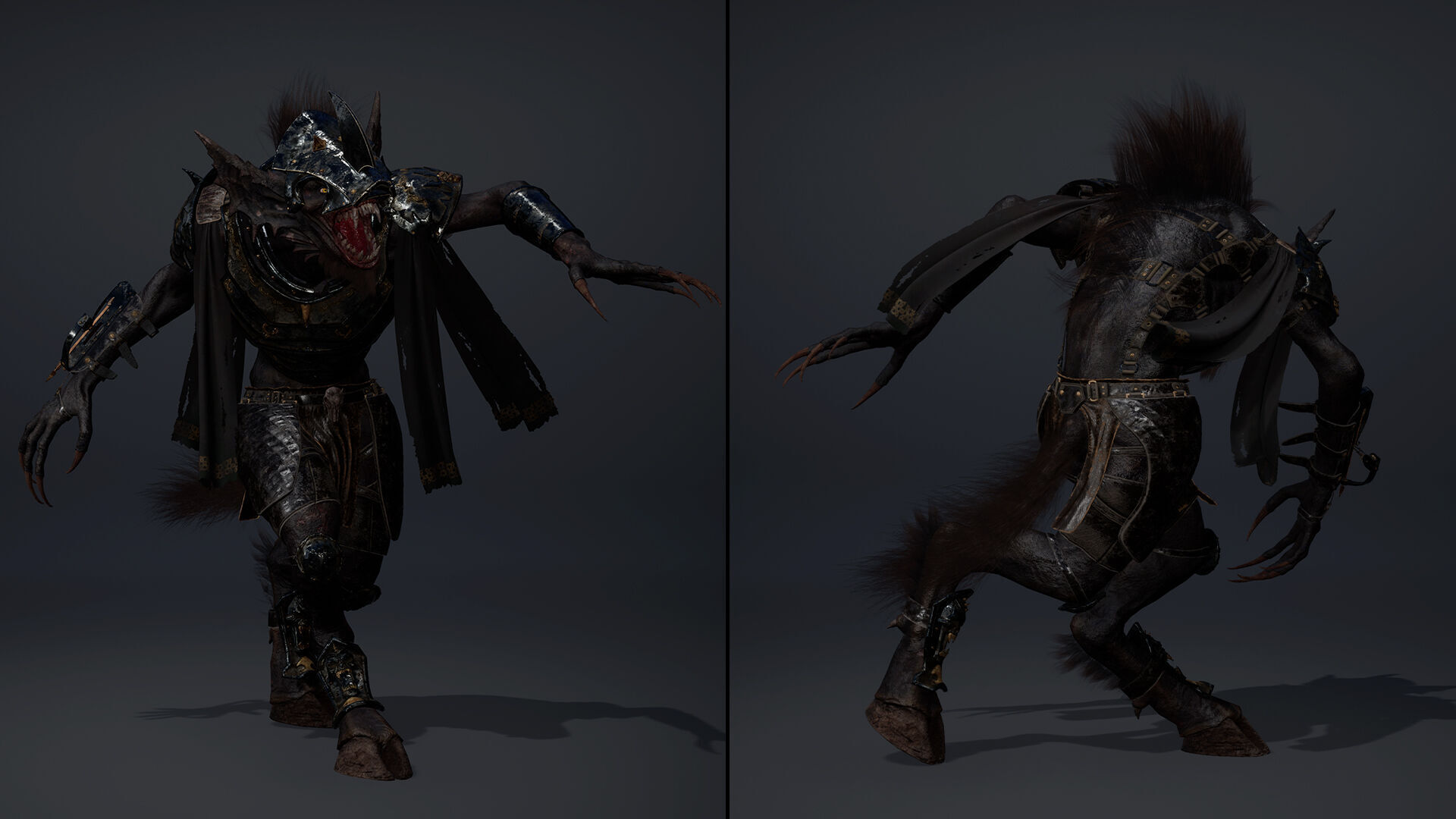 Ember Swordman Arm2 Low-poly 3D model_15