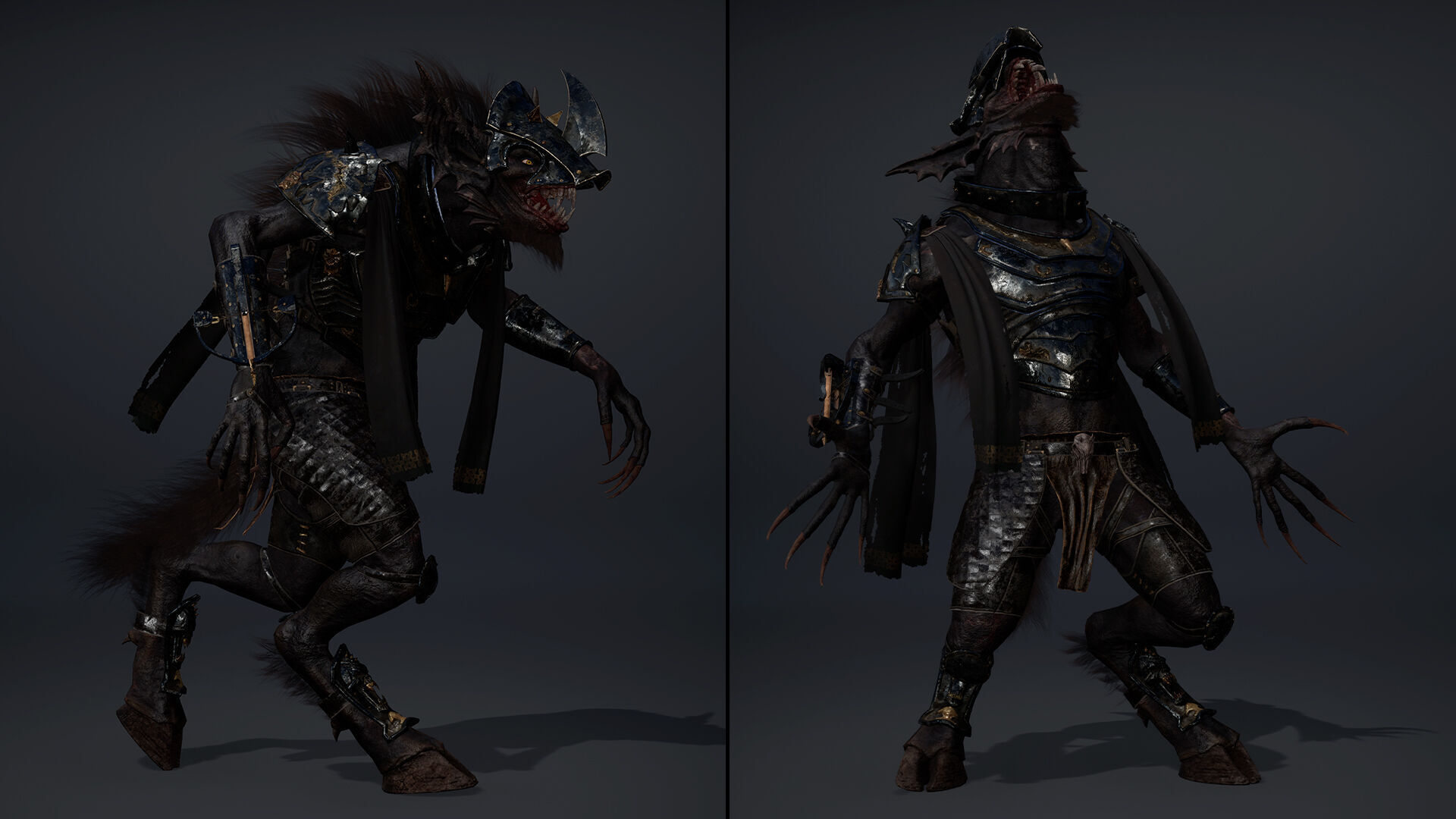 Ember Swordman Arm2 Low-poly 3D model_14