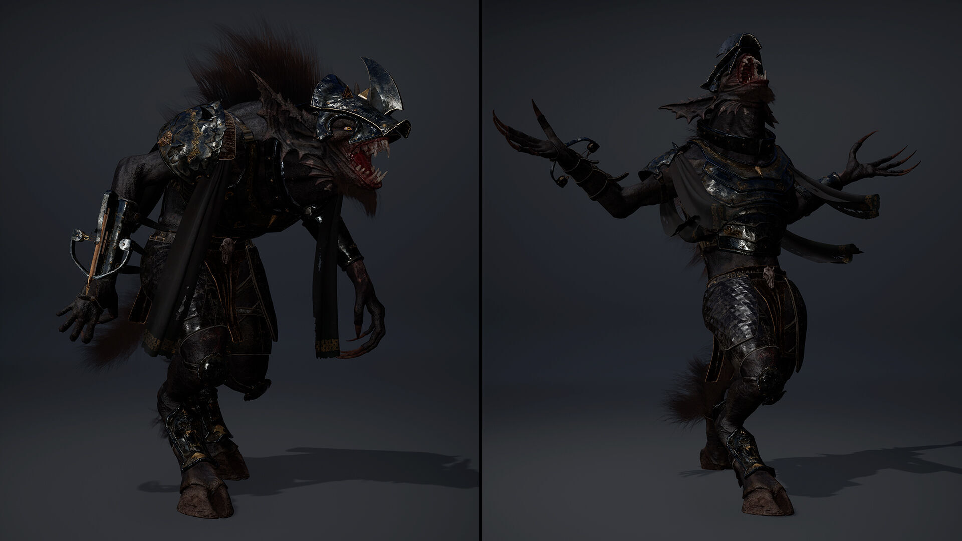 Ember Swordman Arm2 Low-poly 3D model_17