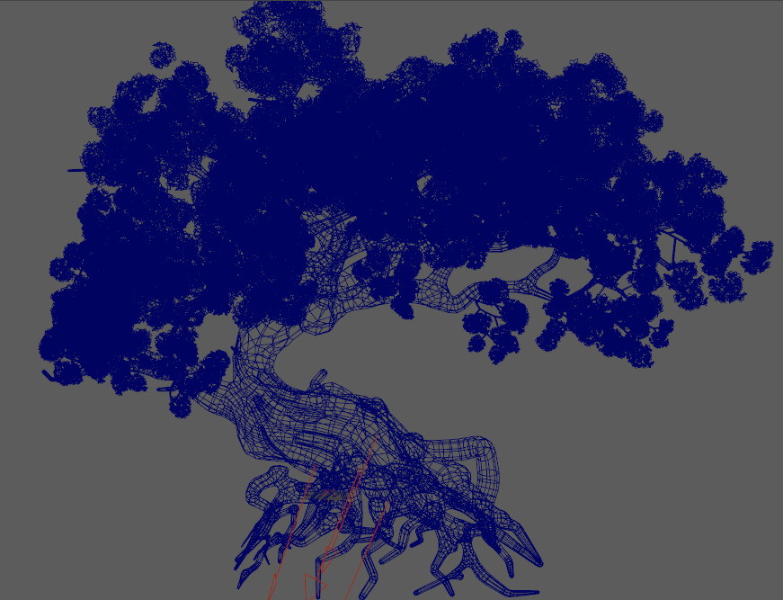 Cherry blossoms 3D model_9