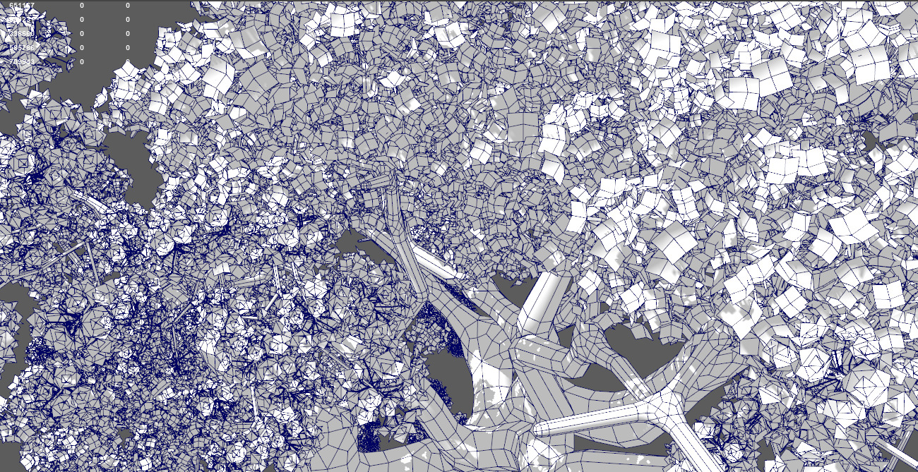 Cherry blossoms 3D model_8