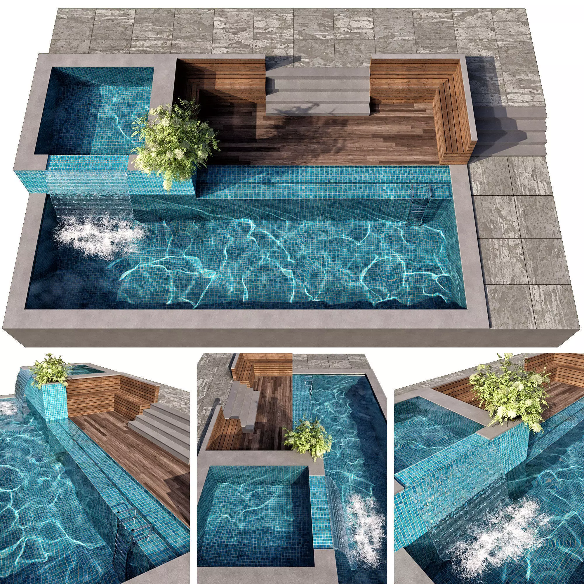 SWIMMING POOL NO66 A 3D model_0