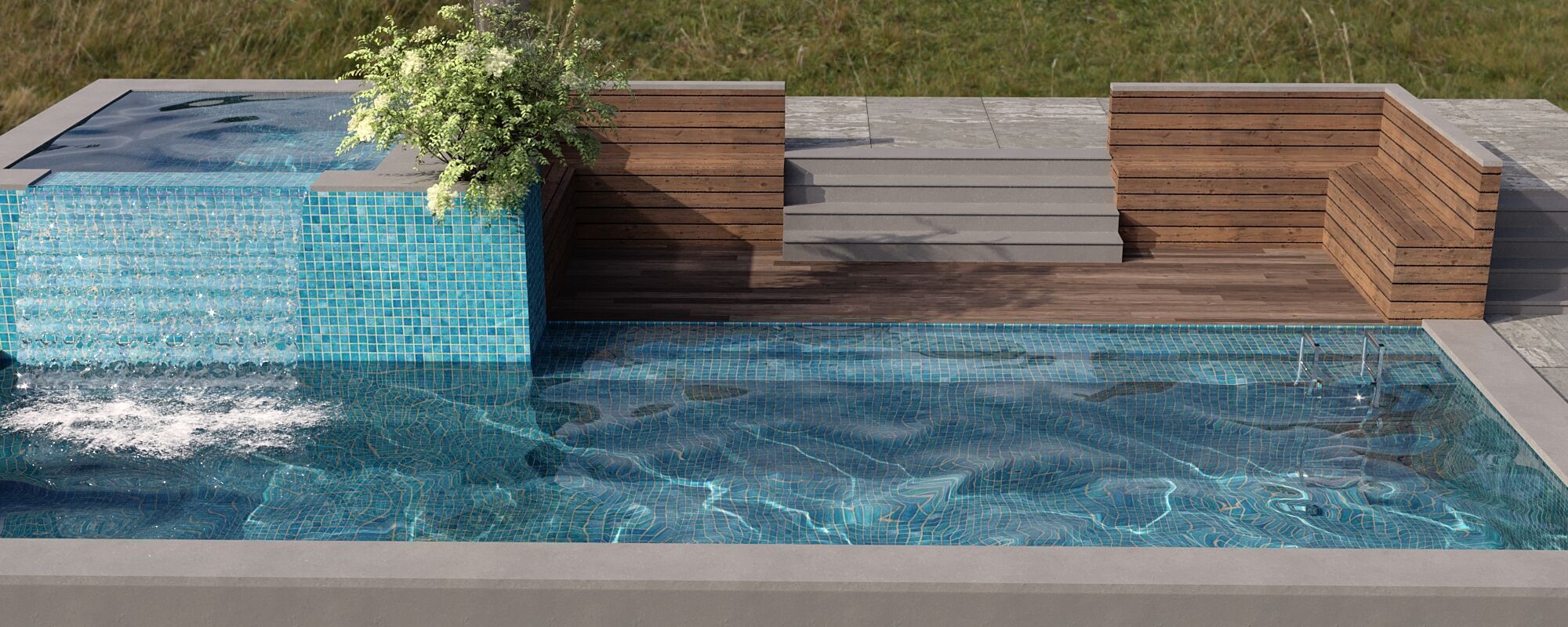 SWIMMING POOL NO66 A 3D model_4