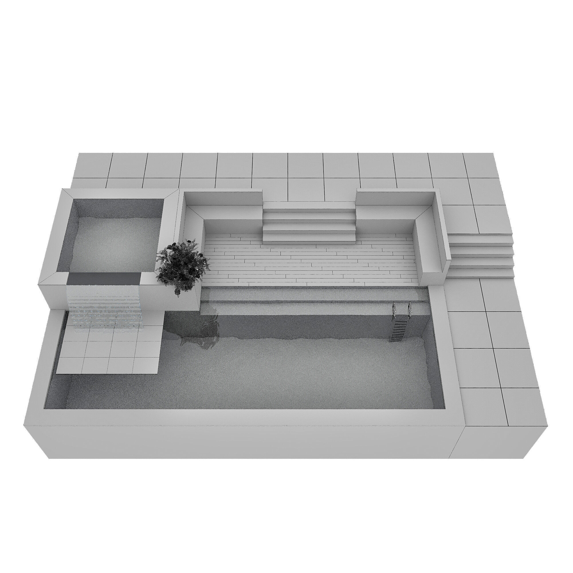 SWIMMING POOL NO66 A 3D model_9
