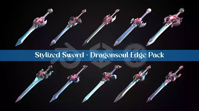 Stylized Sword - Dragonsoul Edge Pack