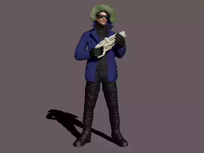CAPTAIN COLD - THE FLASH CW - 3D PRINT COLLECTION