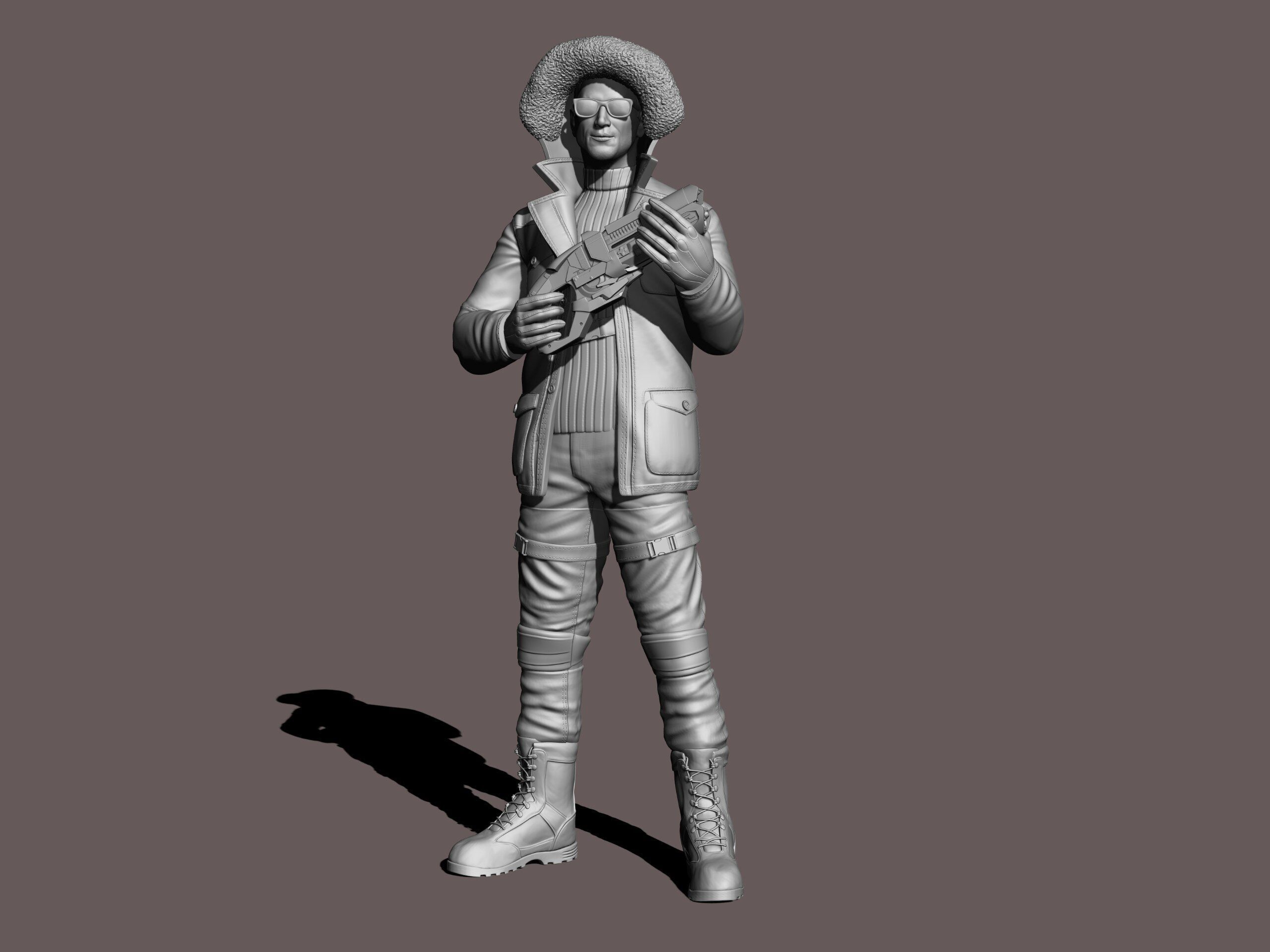 CAPTAIN COLD - THE FLASH CW - 3D PRINT COLLECTION 3D print model_3