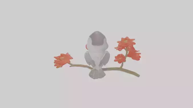 Cartoon Flowerpecker