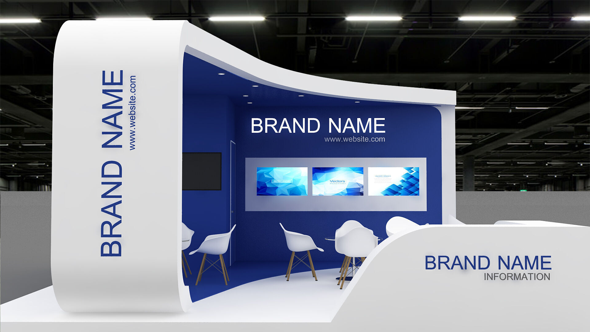 3d Exhibition 3D model_3