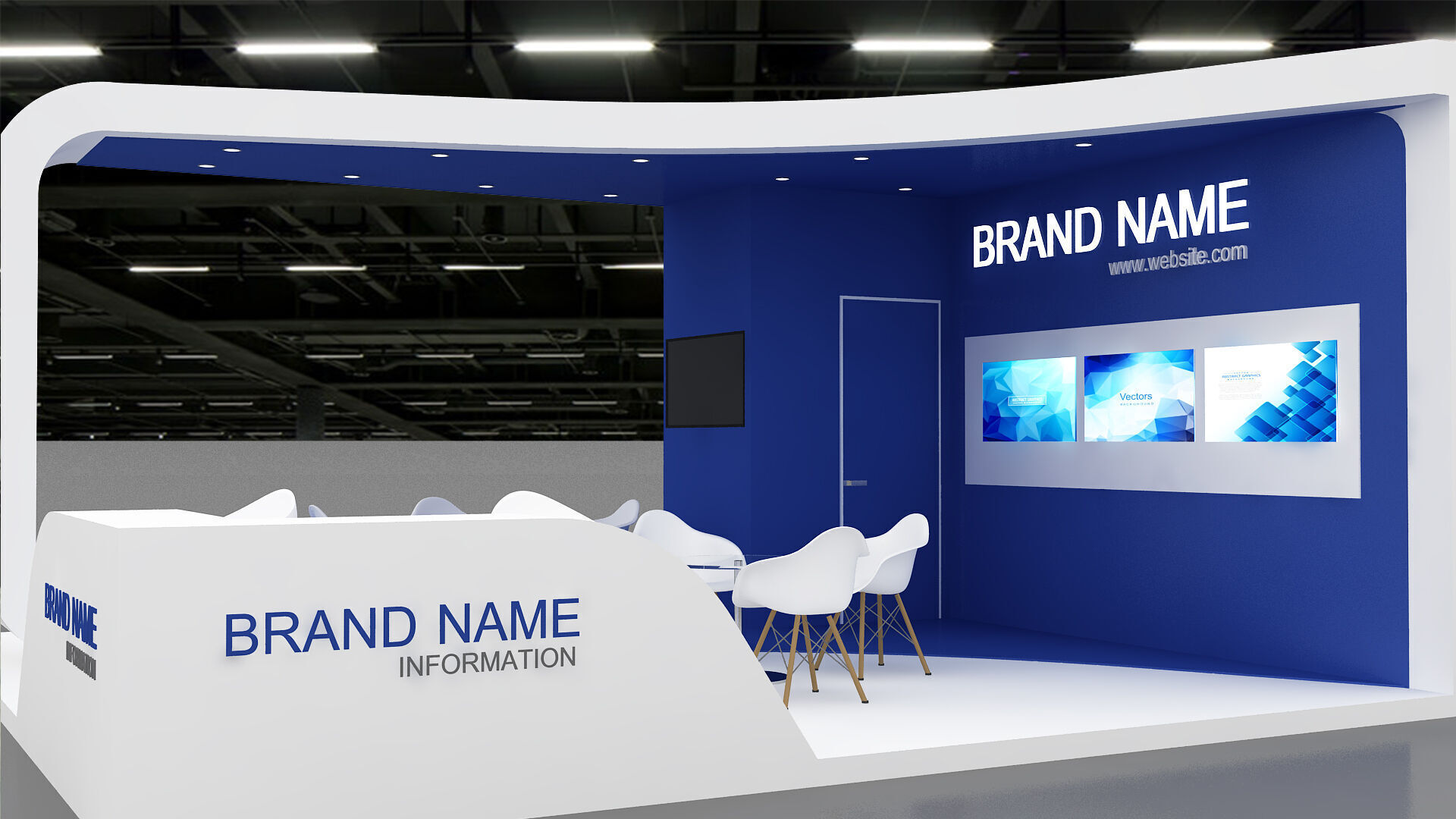 3d Exhibition 3D model_5