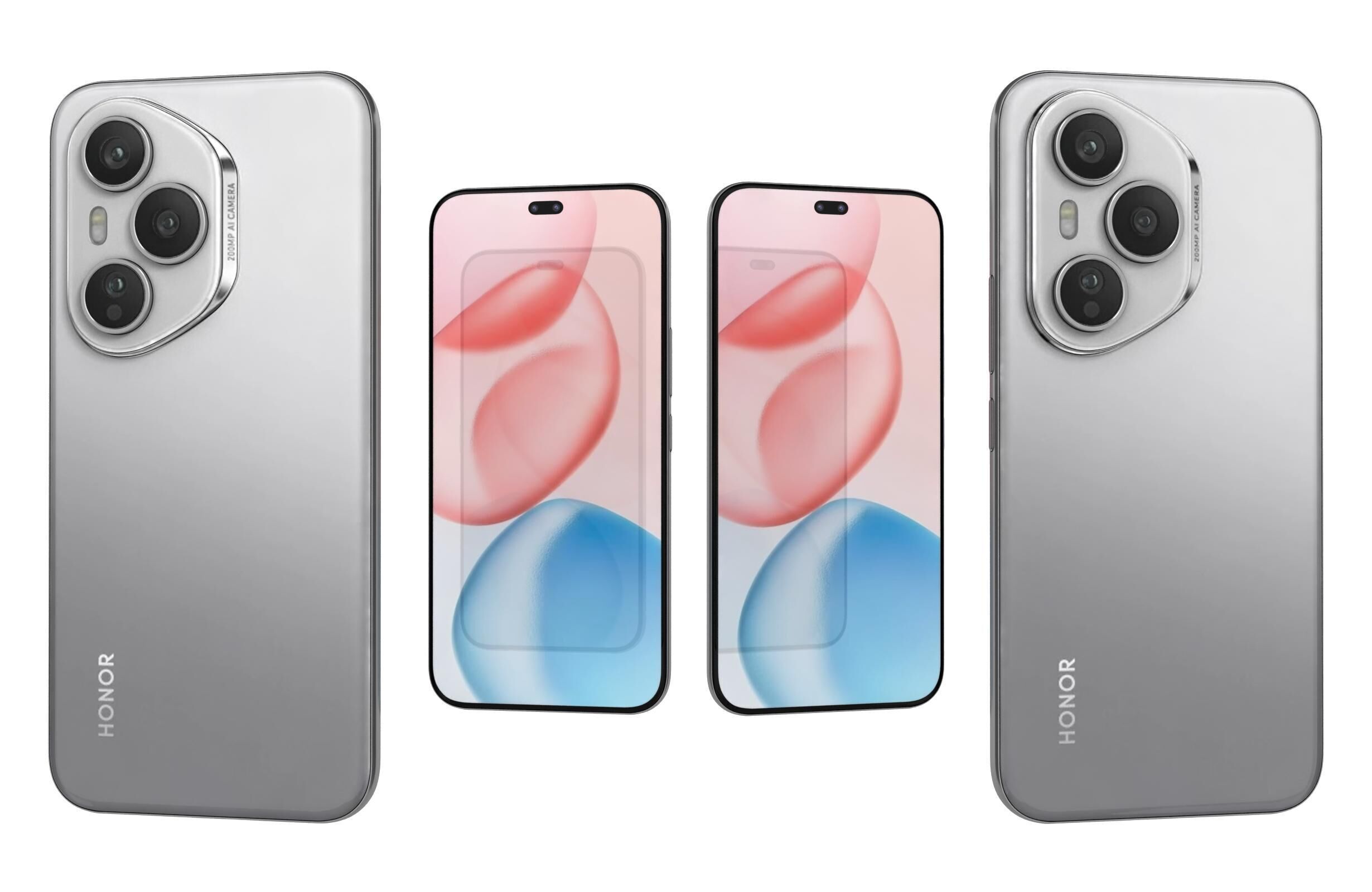 HONOR 400 Pro All Colors 3D model_14