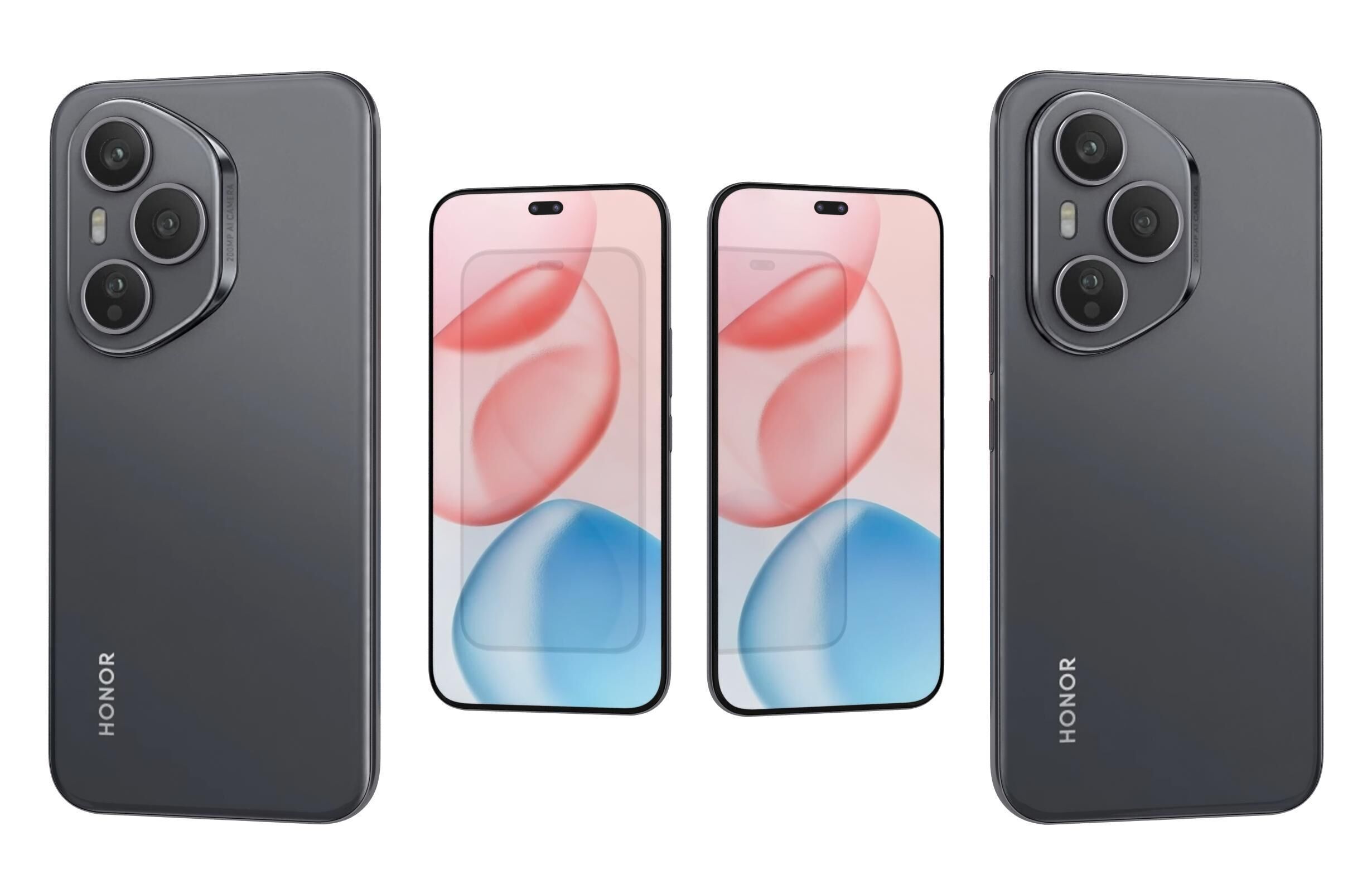 HONOR 400 Pro All Colors 3D model_9