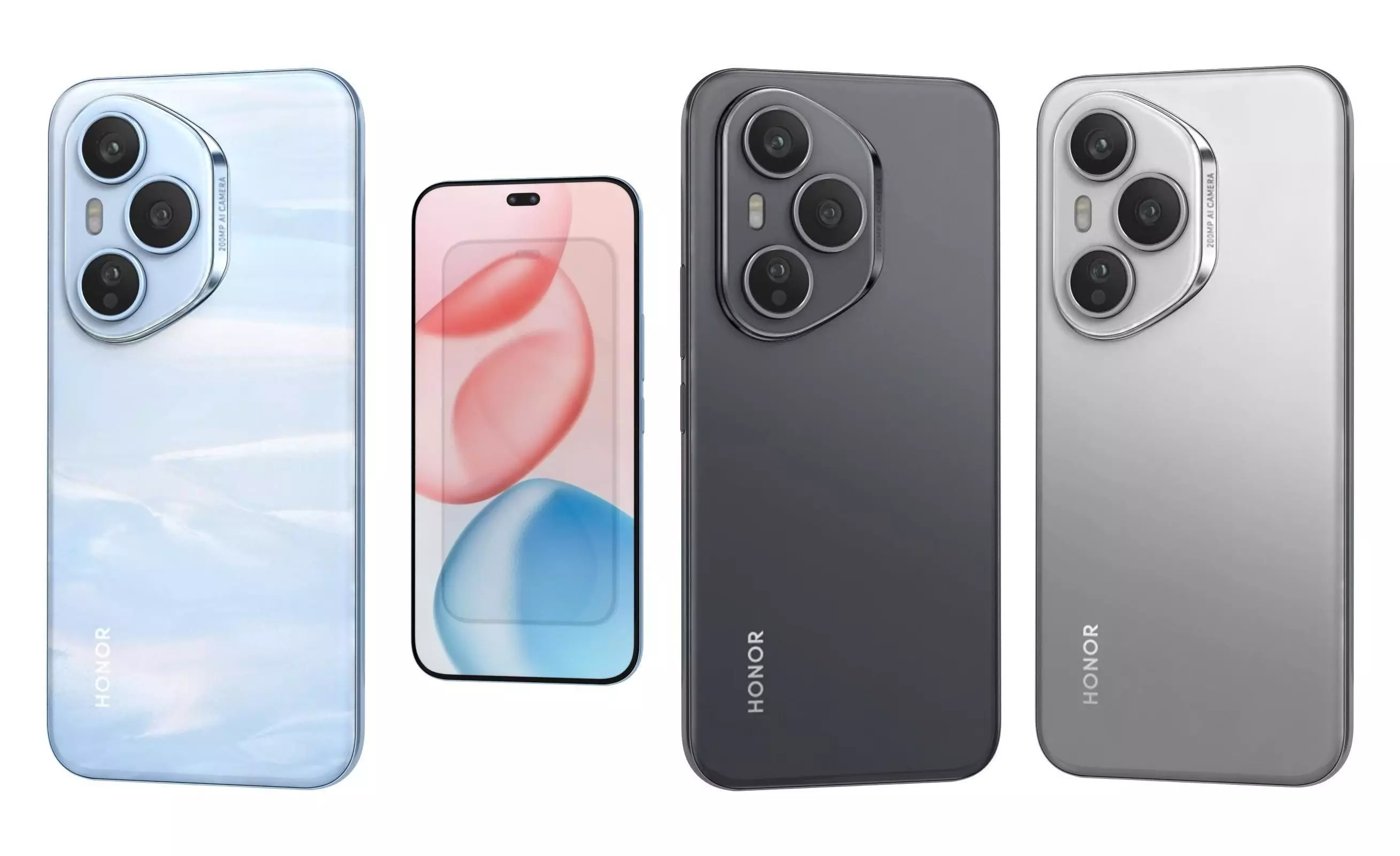 HONOR 400 Pro All Colors 3D model_0